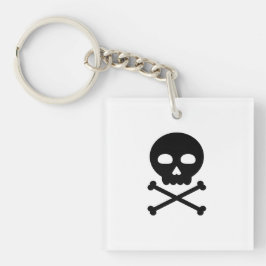 Llavero Calavera y huesos