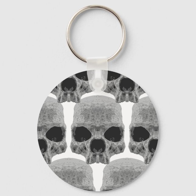 Llavero Calaveras de gótico (Anverso)