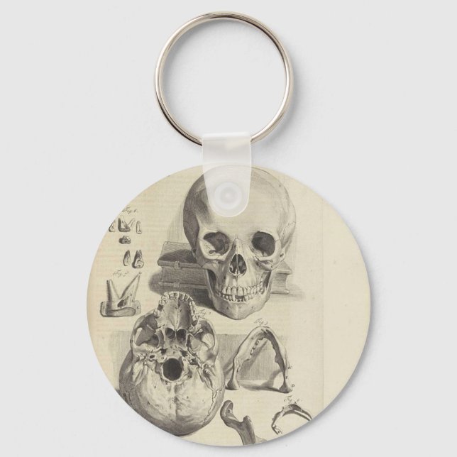 Llavero Calaveras de vintage (Anverso)