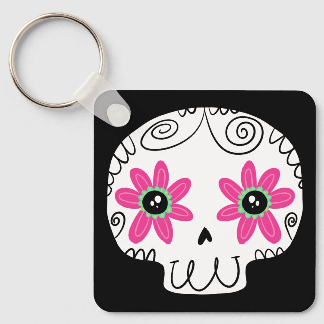 Llavero Calaverita Día de la Calaverita Muerta (Anverso)