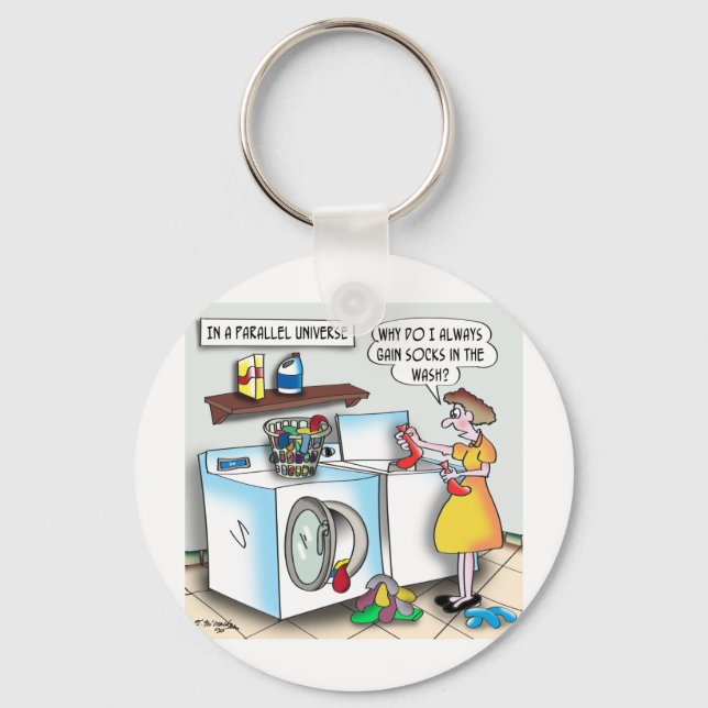 Llavero Calcetines en un universo paralelo (Anverso)