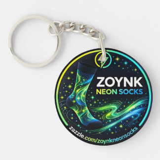Llavero Calcetines Neon Zoynk