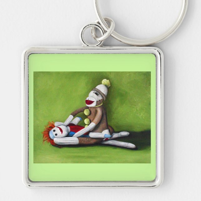 Llavero Calcetines sucios (Frente)