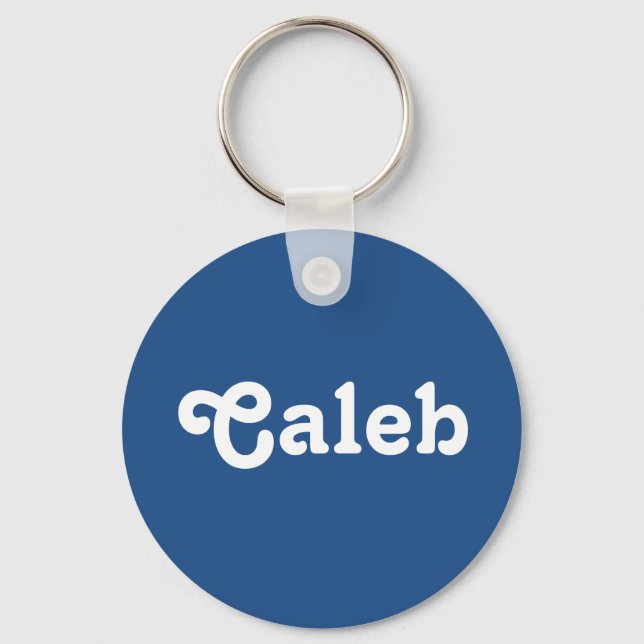 Llavero Caleb de cadena de claves (Anverso)