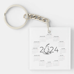 Llavero Calendario 2024 para el instructor Pilates