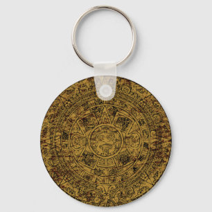Llavero Calendario Ageto Azteca Sun Stone