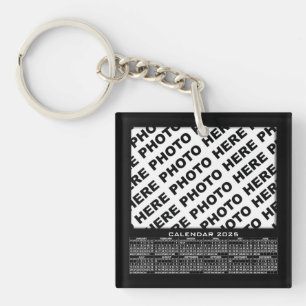 Llavero Calendario de 2025 Añadir 3 fotos Keychain