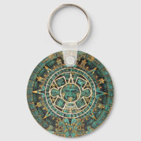 Calendario de discos redondeados mayas aztecas