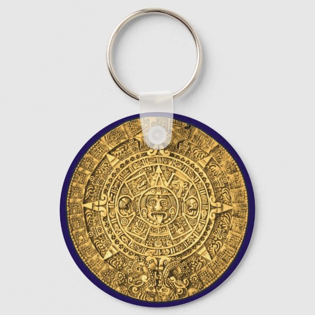 Llavero calendario maya (Anverso)