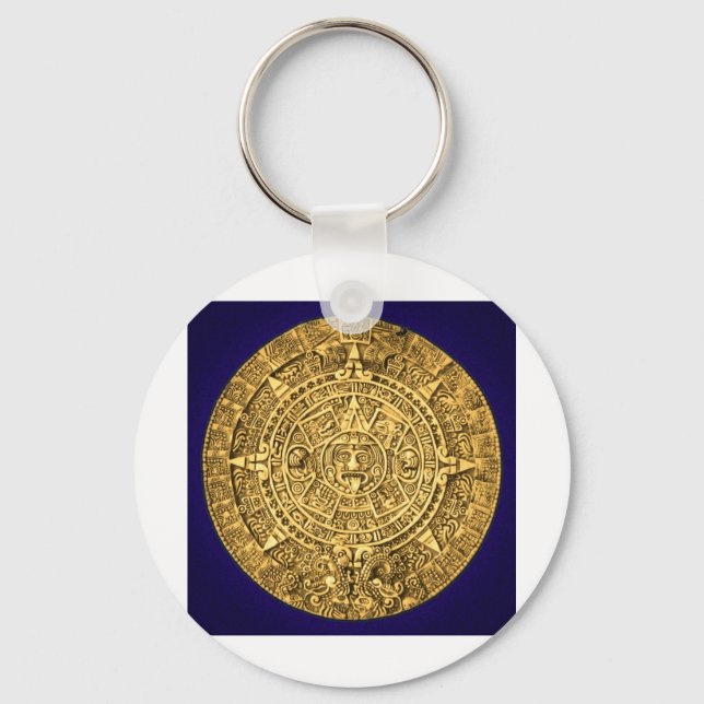 Llavero calendario maya (Anverso)