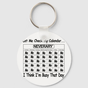 Llavero Calendario Neverary ocupado