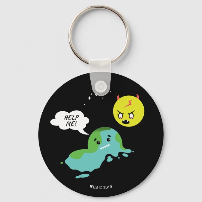 Llavero Calentamiento global (Anverso)