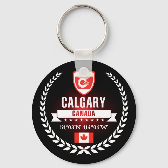 Llavero Calgary (Anverso)