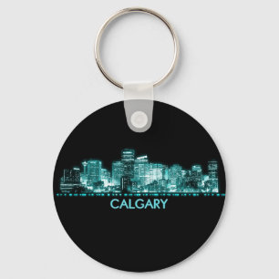 Llavero Calgary Skyline