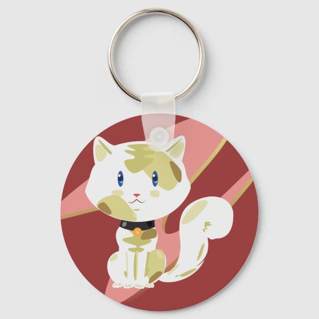Llavero Calico Cat Keychain (Anverso)