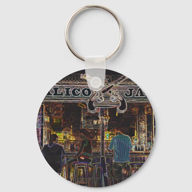 Llavero Calico Jacks Isla Gran Caimán (Anverso)