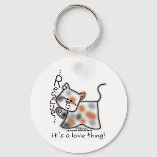 Llavero Calico RESCATE...¡es cosa de amor!