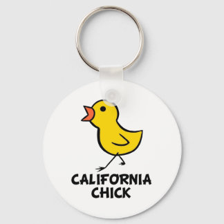 Llavero California Chick Keychain