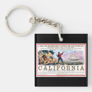Llavero California Clipper Sailing