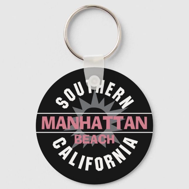 Llavero California del Sur - Manhattan Beach (Anverso)