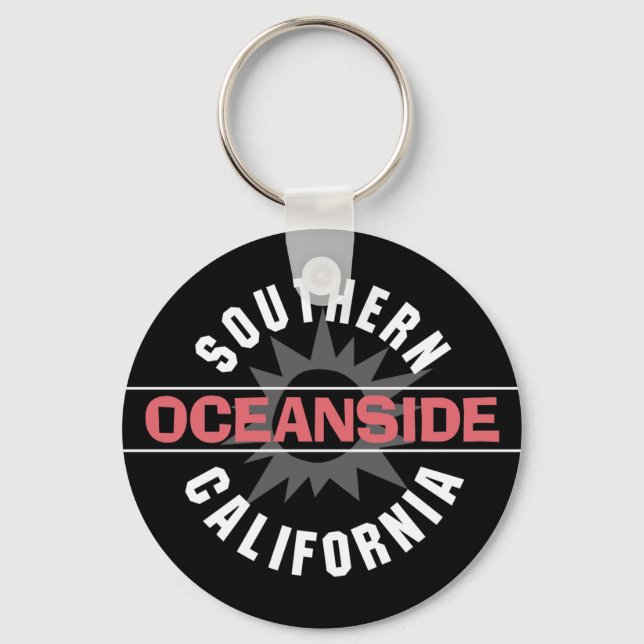 Llavero California del Sur - Oceanside (Anverso)