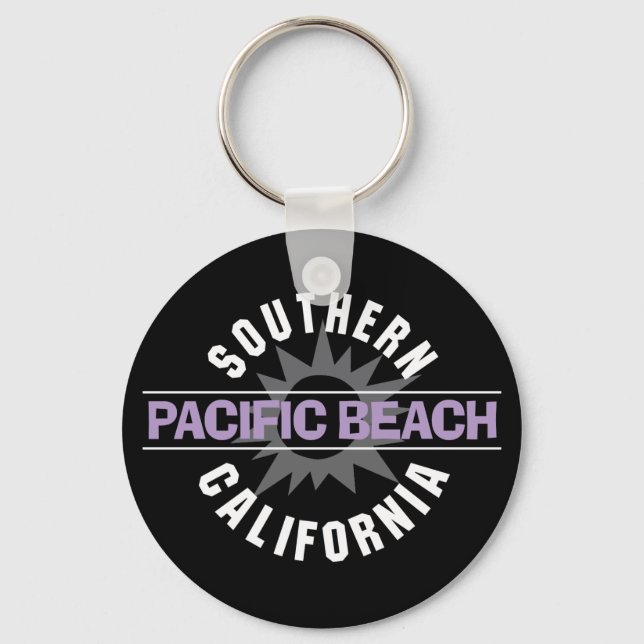 Llavero California del Sur - Pacific Beach (Anverso)