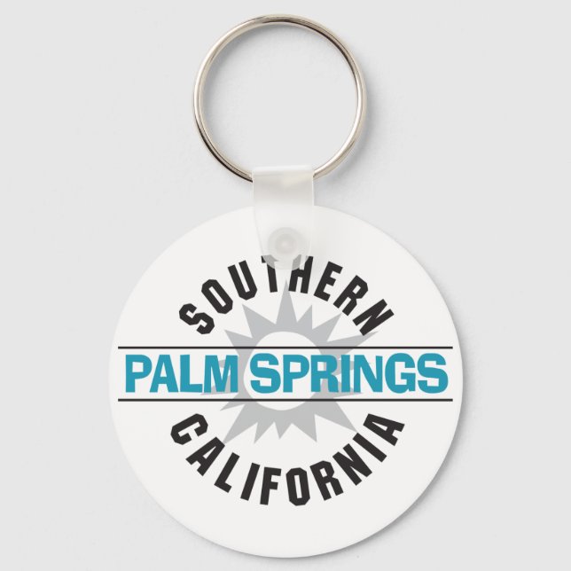 Llavero California del Sur - Palm Springs (Anverso)