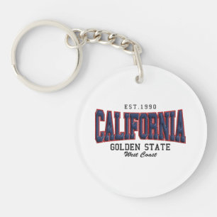 Llavero California en 3D