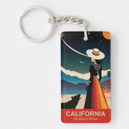 Llavero California: La tierra de los sueños