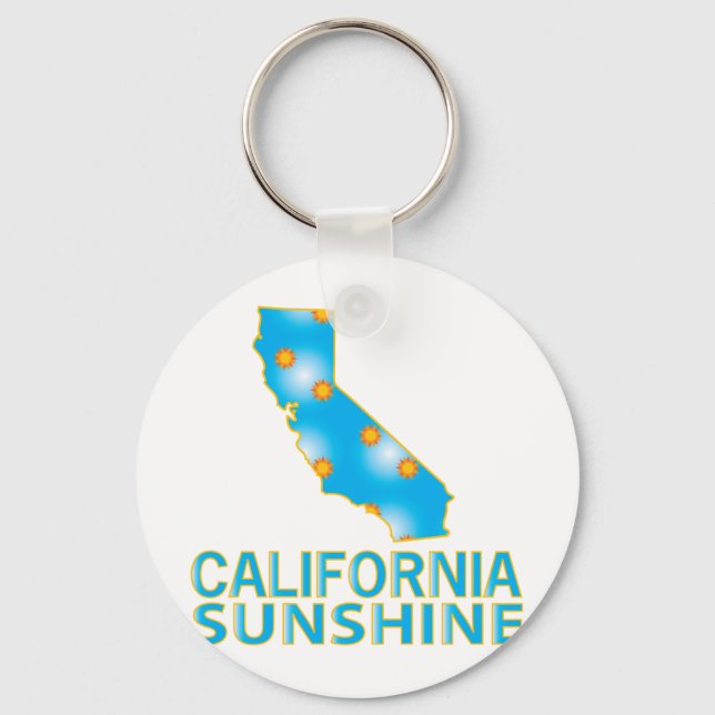 Llavero California Sunshine (Anverso)