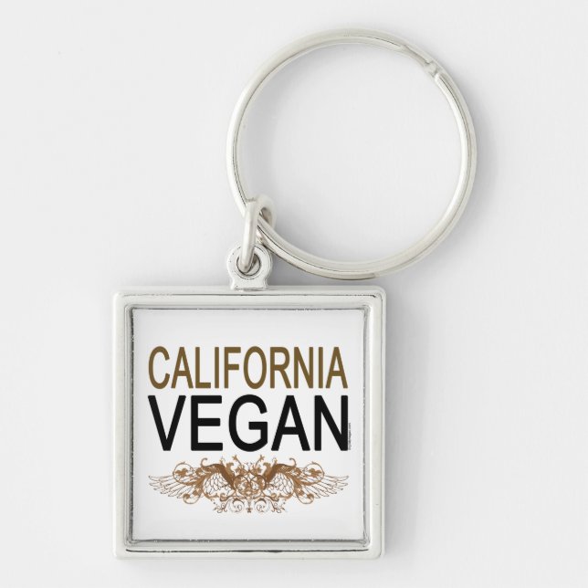 Llavero California Vegan (Frente)