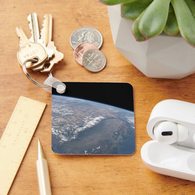 Llavero California Y Nevada Como Se Ve Desde El Espacio. (Escritorio )