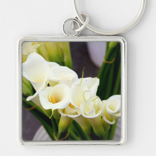 Llavero calla lily bouquet keychain