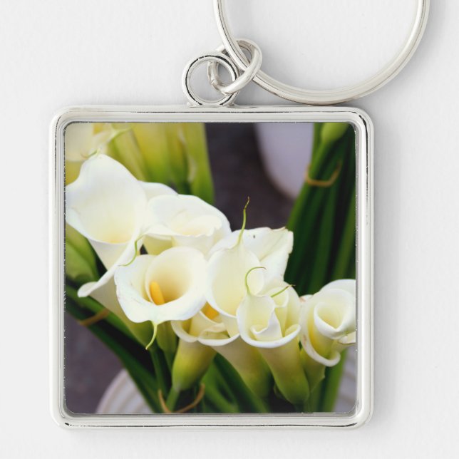 Llavero calla lily bouquet keychain (Frente)