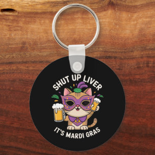 Llavero Cállate la boca, celebraciones del Mardi Gras
