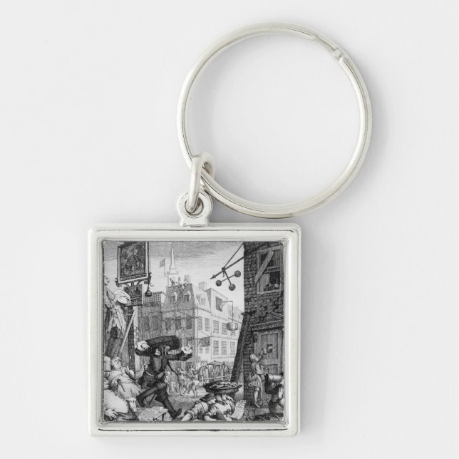 Llavero Calle de la cerveza, 1751 (Frente)