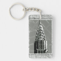Calles de Nueva York con edificio Empire State