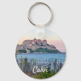 Llavero Calvi Sunset France Souvenir