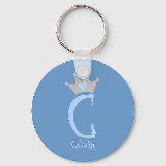 Llavero Calvin Heart Crown Keychain