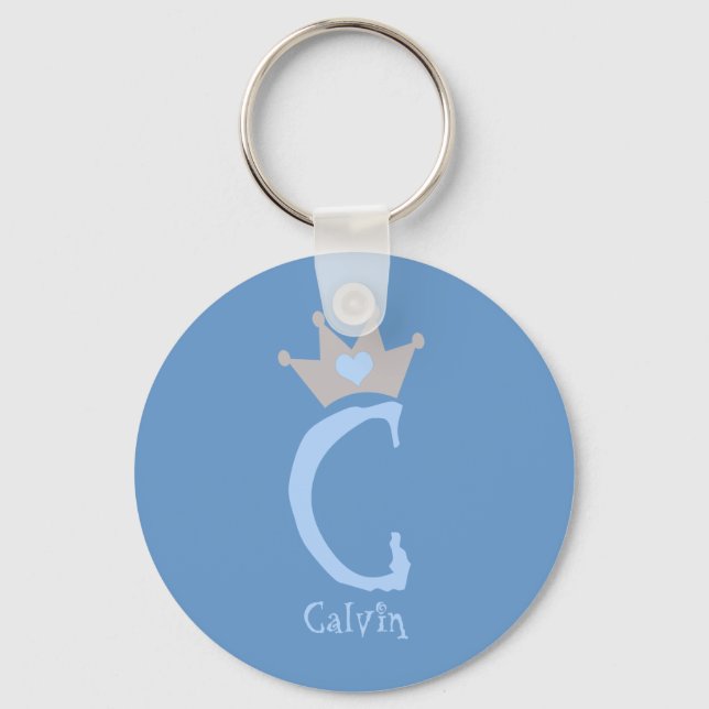 Llavero Calvin Heart Crown Keychain (Anverso)