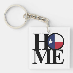 Llavero Cámara baja de Texas para Keychain de estrella sol