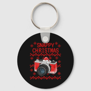 Llavero Cámara Feo Fotógrafo De Navidad Fotografía De Navi