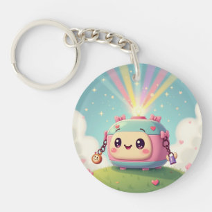 Llavero Cámara Kawaii Adorable