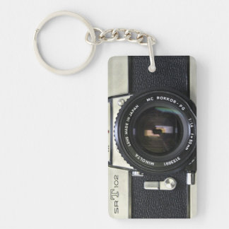 Llavero Cámara Minolta Vintage Keychain acrílico