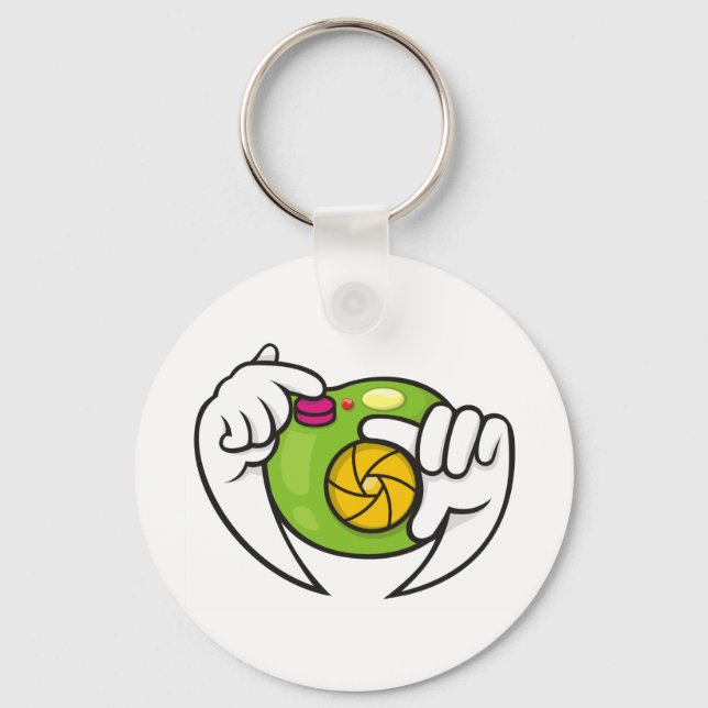 Llavero Cámara personalizado (Anverso)