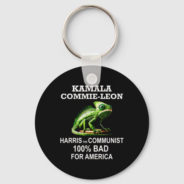Llavero Camarada Kamala Commie Leon Commieleon Comunista H (Anverso)