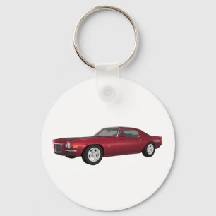 Llavero Camaro de 1972: Coche muscular: Acabado de Apple d