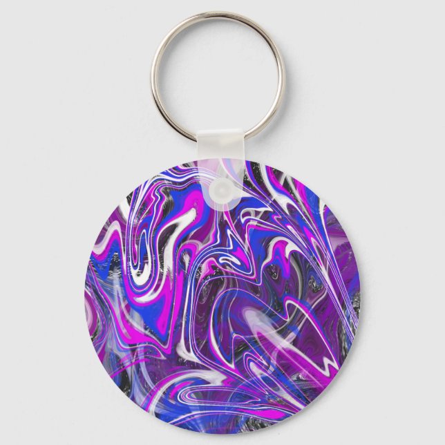 Llavero Cambia la cadena de teclas brochas de colores (Anverso)