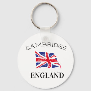 Llavero Cambridge England Reino Unido Bandera británica