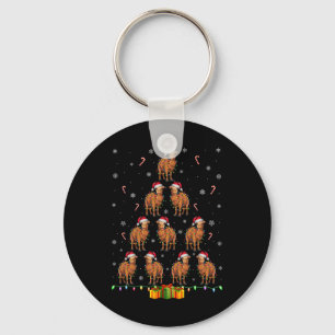 Llavero Camel Santa Hat Xmas enciende a los hombres mujere
